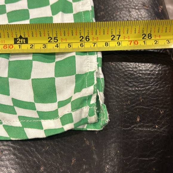 Green and white checkered pattern, Levi’s shirt - Picture 5 of 5